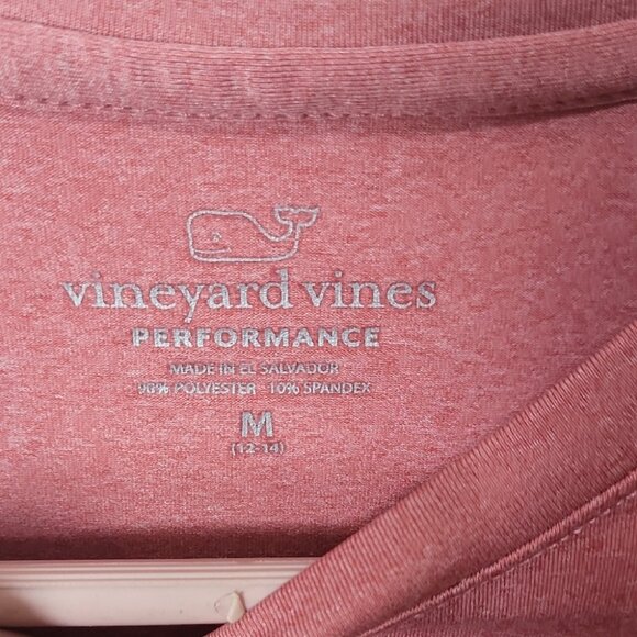 Vineyard Vines Lacrosse Performance Drive The Net Long Sleeve T-Shirt - Picture 2 of 5